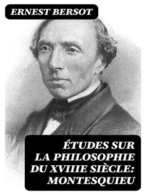 cover image of Études sur la philosophie du XVIIIe siècle